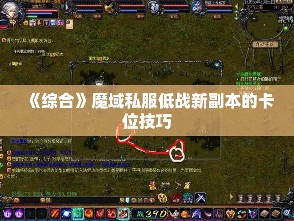 《综合》魔域私服低战新副本的卡位技巧 - 轩辕网